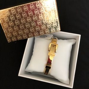 NWT Michael Kors Buckle Bangle Bracelet